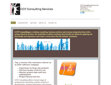 Tablet Screenshot of ccitconsulting.com